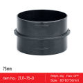 75mm Car Heater Duct Pipe Joiner Connector Heater Ducting Straight Joint Hose Tube Connector For Eberspacher For Webasto Heater. 