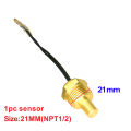 1/8 NPT 3/8NPT Water Temperature Sensor Car Meter Oil Temp Sensor 10MM 14MM 17MM 21MM Car SensorFor 12V/24V Car Truck Boat. 
