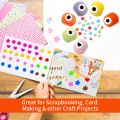 6 pcs Paper cutter for crafts Hole Puncher Punches Tool Set Circle Flower Paper Shapes Hole for card making custom scrapbook. 
