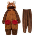 Adult Raccoon Cosplay Costume Robes Kigurumi Unicorn Onesie Anime Nightgown Halloween Cartoon Bear Pajamas Winter.