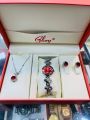Luxury Glory Watches, BRACELET AND NECKLACE For Women With Box. 