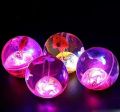 Bouncing Ball with LED Flashing Colorful Light * Kids Entertainment Rubber Balls * Attractive Toys * Easy Grip * Pack of 1. 