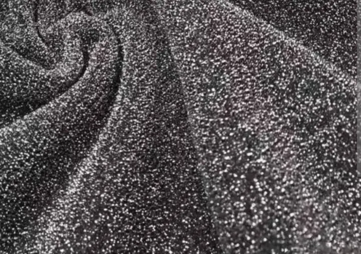 moon light fabric thick one black an silver | Daraz.pk