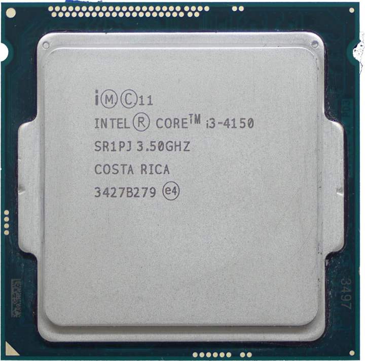 Intel core i3 4th gen processor for h81 motherboard (box and fan not included)