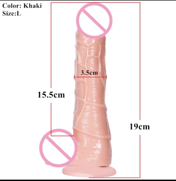 18+%20Realisticc%2019cm%203.5cm%20Flesh%20Color%20Silicon%20Dildoo%20-%20Image%207