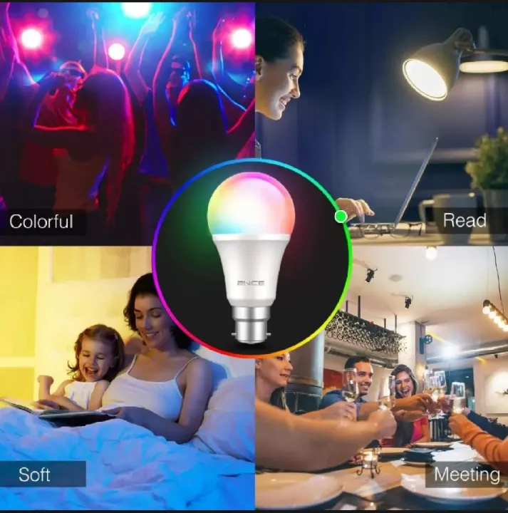 RGB%20Led%20Light%20Bulb%20With%20Remote%2010W%20-%20Image%203