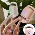 Portable Electric Eyelash Curler Heated Combs Eye Lash Longlasting Eyelashes Curl Thermal Eyelash Curler Makeup Accessories. 