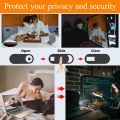 Camera Lens Cover Anti Hacking Peek Sliding Mobile Phone Lens Privacy Sticker for IPad Tablet Webcam Laptop Camera Cover.