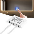 12V 5A Bathroom Makeup Mirror LED Touch Dimmer Switch Capacitive CCT Dimmable For Dressing Table Vanity Mirror Backlight Lights. 