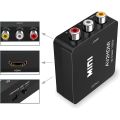 RCA To HDMI Converter with USB Cable 1080P AV To HDMI Adapter AV2HDMI AV/CVSB To HDMI-compatible AV To HDMI Switch HD-MI Adapter. 