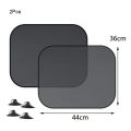 2Pcs Car Sunshade Covers Universal Windscreen Folding Visor Reflector Windshield Auto Window Sun Shade Protector.