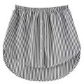 Black Skirt Spring Shirt Skirt Women Fake Hem Sweater Casual Korean Style Bottom Skirt  Sweater Bottom Fake Shirt Buttock Skirt. 