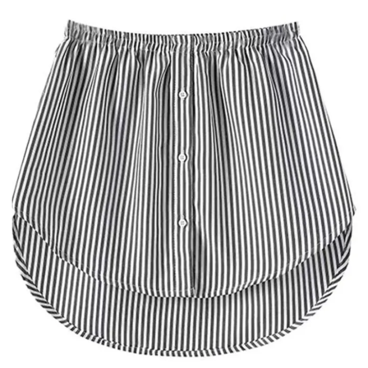 Black%20Skirt%20Spring%20Shirt%20Skirt%20Women%20Fake%20Hem%20Sweater%20Casual%20Korean%20Style%20Bottom%20Skirt%20%20Sweater%20Bottom%20Fake%20Shirt%20Buttock%20Skirt%20-%20Image%204