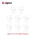 Tuya ZigBee Water Sensor Leakage Alarm Flood Leak Detector Smart Home APP Remote Control Smart Home Security Protection. 