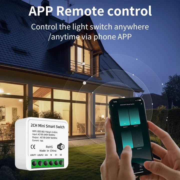 Mini%20100-240V%2016A%20WiFi%20Smart%20Switch%20Intelligent%20Interruptor%201/2CH%20Relay%20Breaker%20Tuya/Smart%20Life%20App%20Works%20with%20Alexa%20%20Home%20-%20Image%202