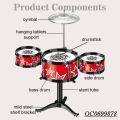 Mini Jazz Drum Set/ Jazz Drum with Percussion Instrument for Kids. 
