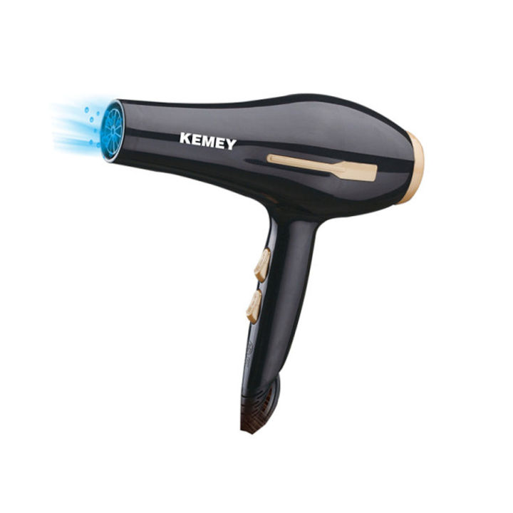 Kemey-KM-2376%20/3000W%20(2%20in%201)%20Powerful-Professional-Heavy-Duty-Hair-Dryer-for-Unisex%20-%20Black%20-%20Image%203