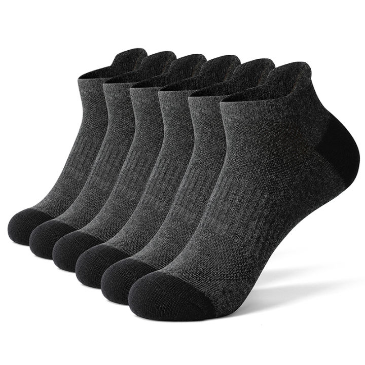 6%20Cotton%20Man%20and%20Women%20Socks%20Sports%20Solid%20Color%20Male's%20Short%20Sock%20Cycling%20Breathable%20Mesh%20Ankle%20Summer%20Running%20Socks%20-%20Image%207
