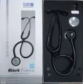 BSMI Light Weight Stethoscope | Doctor Professional (BLACK EDITION) 6 Months of warranty by Honestime. 
