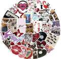 25pcs Downtown Y2K Girls Stickers Aesthetic  Phone Car Skateboard Laptop Sticker Decal Classic Kids Toy. 