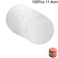 100Pc 10/11.4/15.3cm Hamburger Patty Paper - Wax Papers to Separate Frozen Pressed Patties - 100 Burger for Burger Patty Paper. 