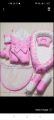 New Born Baby Bedding Set Carry Nest 8pcs Set Multicolor. 