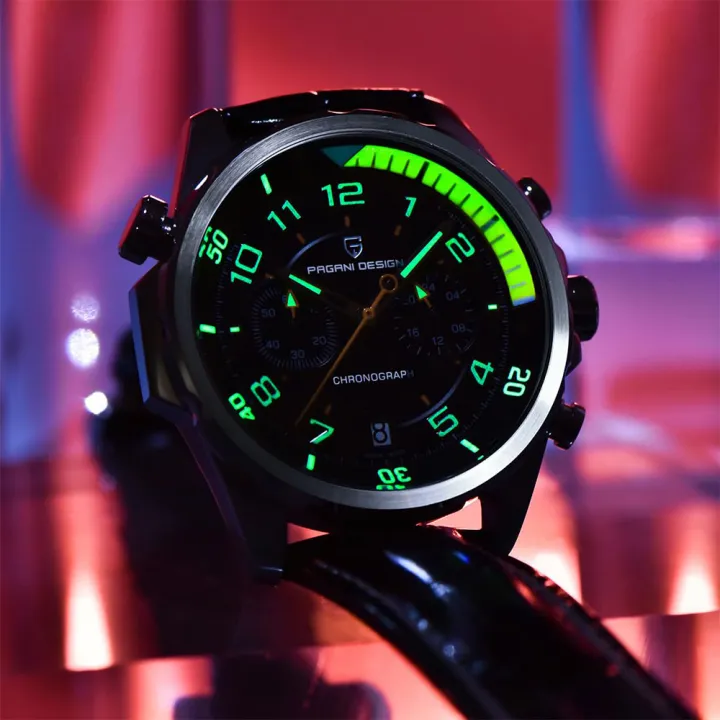 PAGANI%20DESIGN%20New%2044MM%20%20Men%20Watch%20Sapphire%20Glass%20Waterproof%20Luminous%20Leather%20Multi%20Functional%20Quartz%20Wristwatch%20Man%20%20-%20Image%202