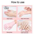 Silicone Hand Treatment Gloves - Reusable Moisture-Locking Therapy for Deep Hydration, Enhanced Serum Absorption, and Spa-Like H.