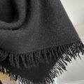 2025 Autumn and Winter New Women's Neck Wrap Wool Blended Tassel Triangular Shawl Female Thickened With Knitted Warm Shoulder. 