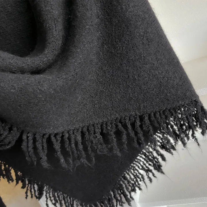 2025%20Autumn%20and%20Winter%20New%20Women's%20Neck%20Wrap%20Wool%20Blended%20Tassel%20Triangular%20Shawl%20Female%20Thickened%20With%20Knitted%20Warm%20Shoulder%20-%20Image%206