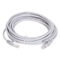 5M/10M/15M/20M/30M Optional Gray CAT5/CAT-5e Ethernet Cable RJ45 + DC Power CCTV Network Lan Cable For System IP Cameras. 