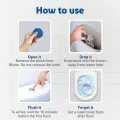 Harpic Flushmatic Marine In Cistern Toilet Cleaner Blocks (50g X3pcs) Automatic Cleaning with Every Flush. 