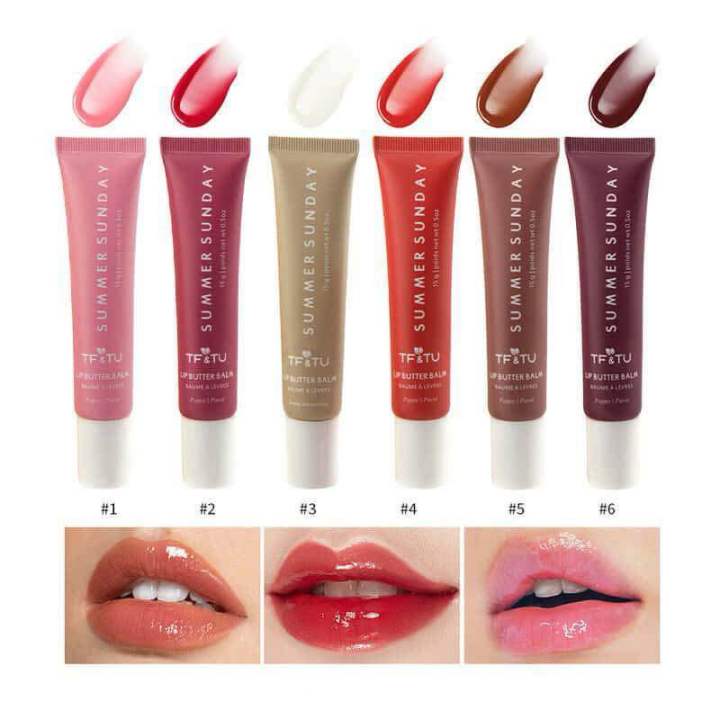 Summer Sunday Moisturising Mirror Lip Glaze Balm Care Smooth Lip Lines Lasting Nourishment Women Daily Care Makeup Lip Care