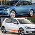 Sport Car Door Side Skirt Stripes Stickers GTI Auto Accessories For Volkswagen VW Golf 7 5 4 3 6 2 1 MK7 MK5 MK2 MK6 MK4 MK1 MK3. 