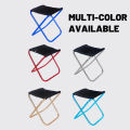Outdoor Aluminium Alloy Portable Folding Picnic Camping Stool MIni Storage Fishing Chair Ultralight.