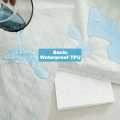 2pcs Waterproof Bamboo Pillowcases (Without Core), Cooling & Soft & Anti-bacterial Pillow Protectors With Zipper Pillow Cover. 