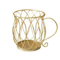 Metal Coffee Capsule Holder for Nespresso,20 Cups for K Cup Coffee Pod Organizer,Bar Storage Box,Fruit Basket,Coffee Accessories.