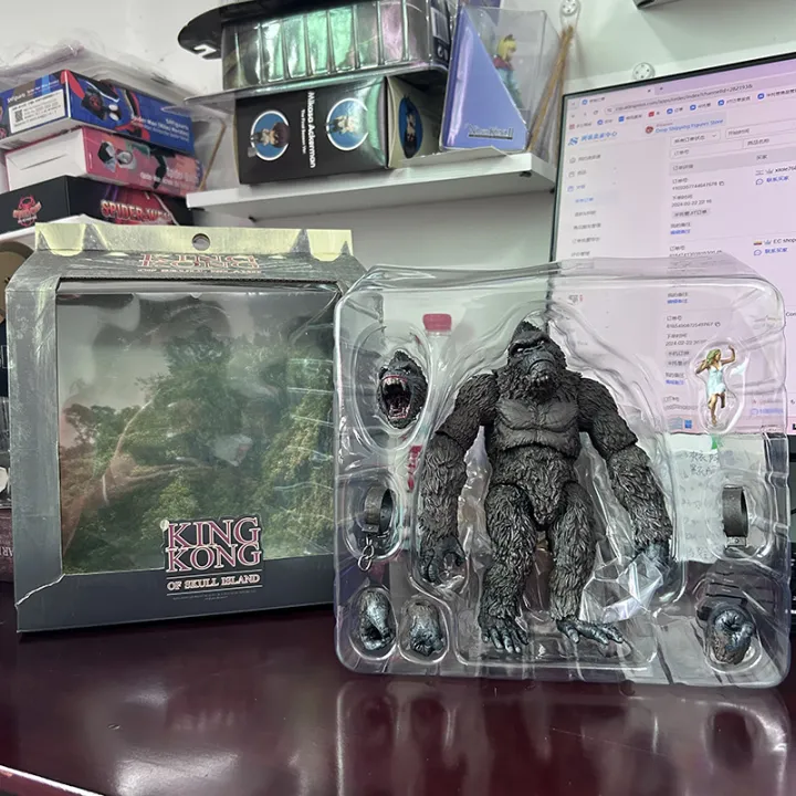 NECA%20King%20Kong%20Articulated%20Godzilla%20Figure%20SHM%20Kingkong%20Figure%20Movie%20Monkey%20King%20Kong%20Action%20Figure%20Model%20Collectible%20Toys%20Gifts%20-%20Image%208