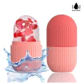 Ice Roller for Face & Eyes Silicone – Skin Tightening, Puffiness Removal, Dark Circles, Facial Ice Roller Massager for Glow Skin. 