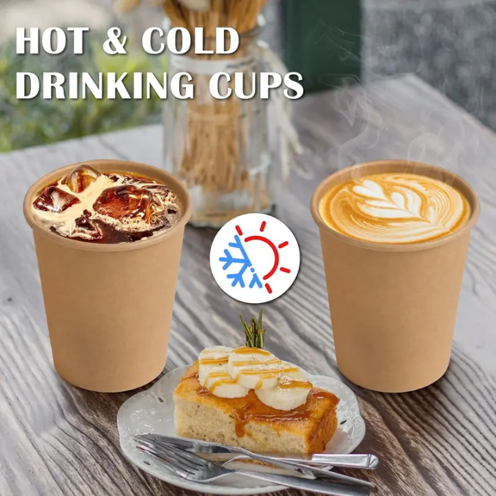 8%20oz%20Kraft%20Paper%20Cups%20Disposable%20Paper%20Coffee%20Cups%20Hot/Cold%20Drinking%20Cup%20for%20Water%20Coffee%20Juice%20Unbleached%20Cups%20for%20Party%20Picnic%20-%20Image%203