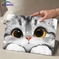 2-Pack Cute Cat Pattern Laptop Art Decal Case, Universal Laptop Skin Sticker for Laptop Refrigerator Decor. 