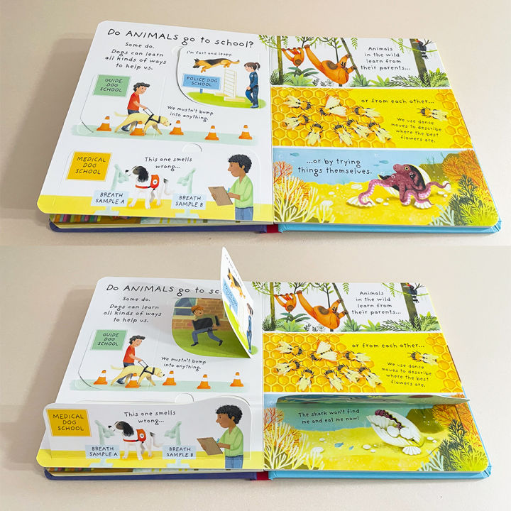 Usborne%20Lift%20The%20Flap%20Very%20First%20Questions%20&%20Answers%20Why%20Do%20I%20Have%20To%20Go%20To%20School%20%EF%BC%9F3D%20Flap%20English%20Picture%20Books%20for%20Kids%20Baby%20-%20Image%202