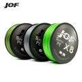 JOF X8 150M 300M 500M Braided Fishing Line 8 Strands MultiColor Multifilament Saltwater PE Line15 20 30 40 60 80 100LB. 