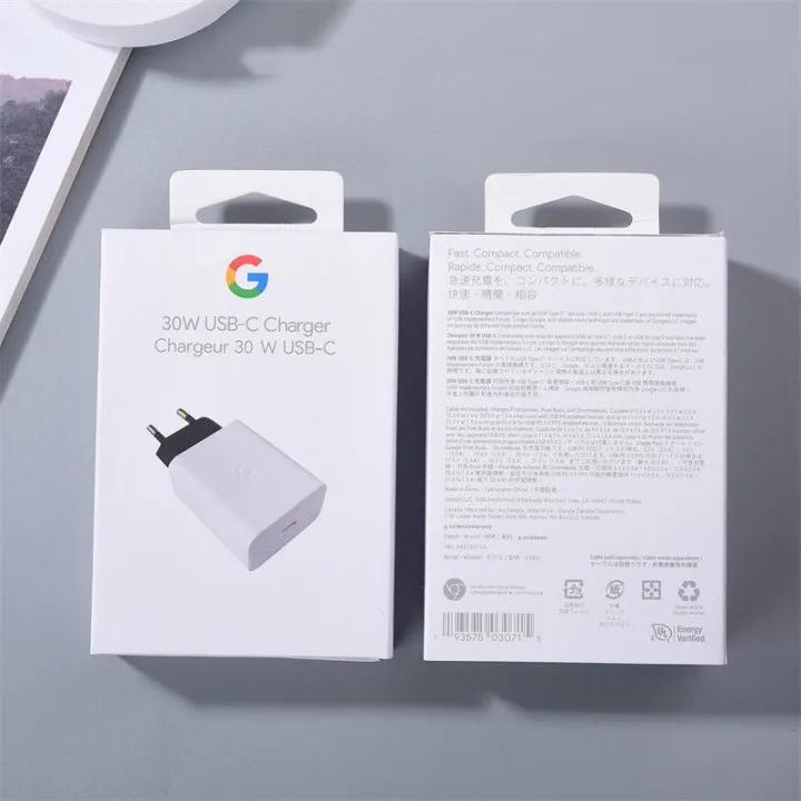 Google pixel 30W PD Type-C Fast Charger Adapter For Google