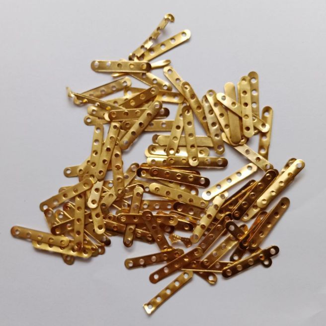 20 piece gold color 5/7/9 hole bar  spacer beads connector DIY jewelry findings accessories