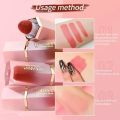 Beauty Makeup 6 Color Blush Liquid Naturally Brighten Up Skin Color Waterproof Cosmetics.
