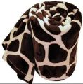 zebra print blanket soft and smooth. 