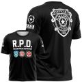 2026 Summer New Style Resident Evil Umbrella Corporation T - Shirt - Black Iconic Logo & Slogan 3D Printed Perfect for Game Fans. 