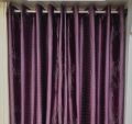 5 × 7 Feet Indian Embossed Curtain with 10 Rings For 2 pc. 