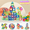 Magnetic Building Blocks DIY Magnets Toys medium size STEM Toys Construction Toys Learning Educational Magnet Toys, Magnet Tiles. 